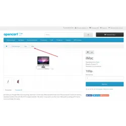 Модуль SEO оптимизированные хлебные крошки с микроразметкой для Opencart 3