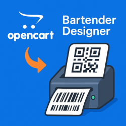 Интеграция Bartender и Opencart - печать этикеток Интеграция Bartender и Opencart - печать этикеток